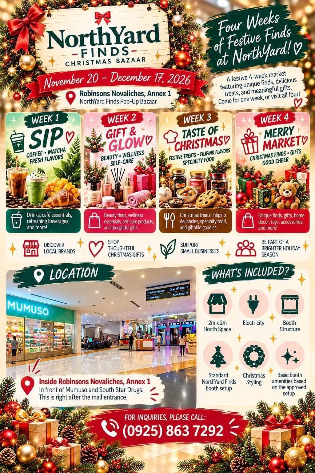 NorthYard Finds Christmas Bazaar