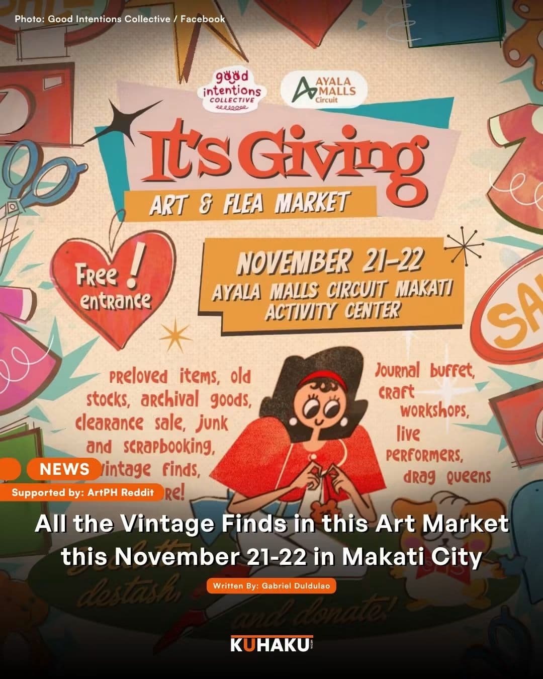 It's Giving Art and Flea Market